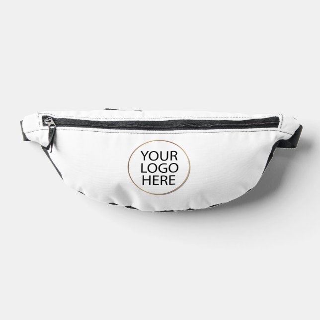 Name des Schwarz-weißen Unternehmens Bauchtasche (Ablage )