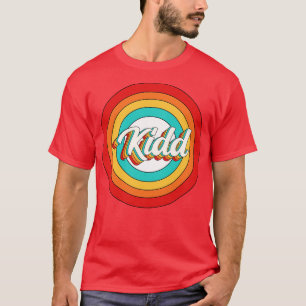 Name des Shirts Vintager Kidd-Kreis