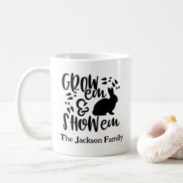 Name des Show-Kaninchens anzeigen Kaffeetasse