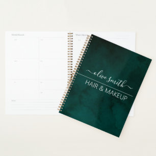 Name des Smarald Aquarell Monogram Planer