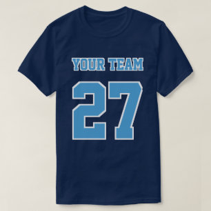 Name des Sportteams Name Nummer Weiße grüne Kontur T-Shirt