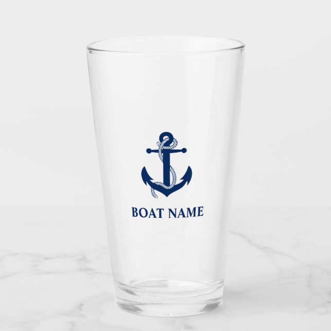 Name des Triebfahrzeugs Nautic Anchor Glas (Vorderseite)
