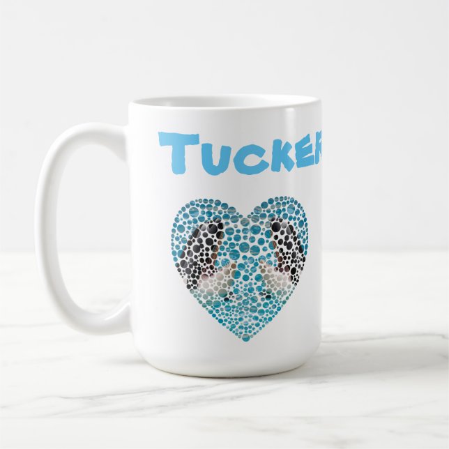 Name des Tuckers mit Orcas, Tasse des Kaffees (Links)