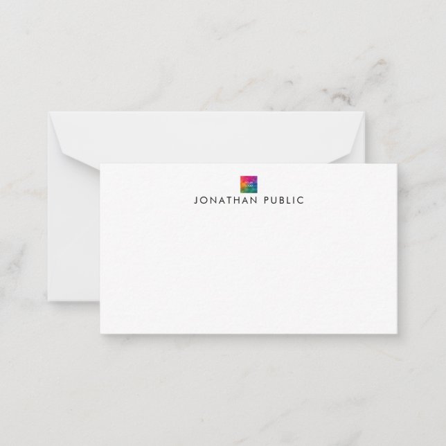Name des Unternehmens-Firmenlogo hier Mitteilungskarte (Vorderseite)
