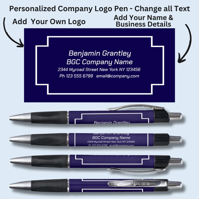 Name des Unternehmens, Hintergrundinformationen zu Kugelschreiber (Von Creator hochgeladen)