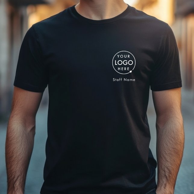 Name des Unternehmens | Personal von Angestellten  T-Shirt (Von Creator hochgeladen)
