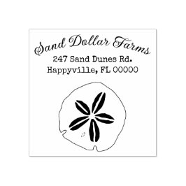 Name des Unternehmens Sand Dollar Gummistempel