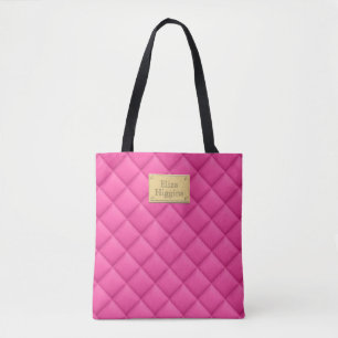 Name des weiblichen, heißen rosa gepolsterten Must Tasche