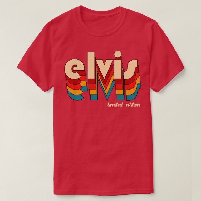Name Elvis T-Shirt (Design vorne)