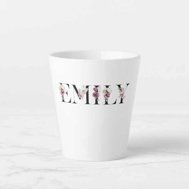 Name Emily Milchtasse (Vorderseite)