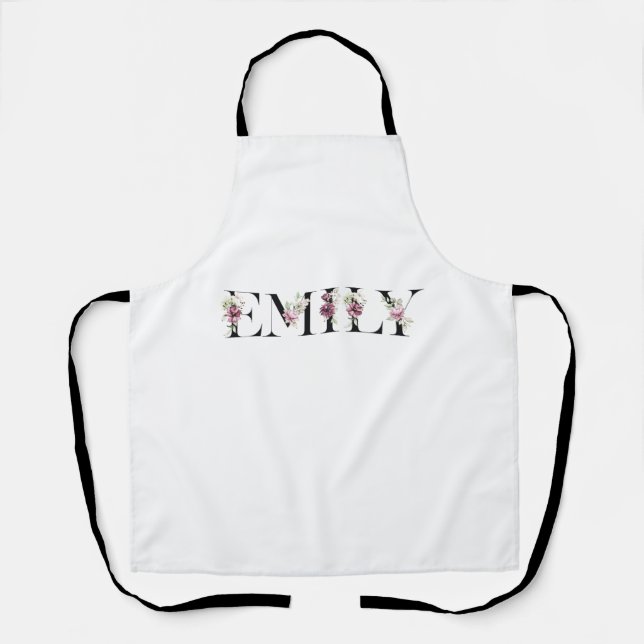 Name Emily Schürze (Vorderseite)
