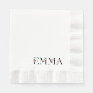 Name Emma Serviette