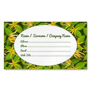 Name/Familienname/Firmennamen Magnetische Visitenkarte
