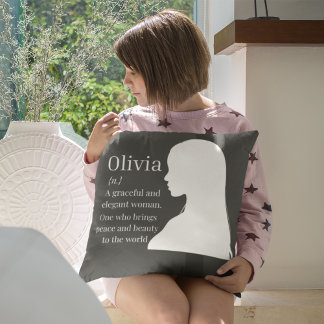 Name Form Essenz Kissen