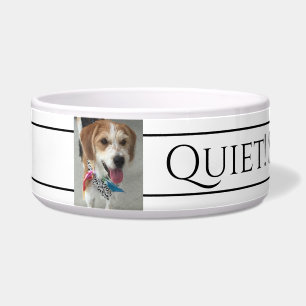 Name/Foto des Tieres ruhig! Sofie isst Funny Bowl Napf
