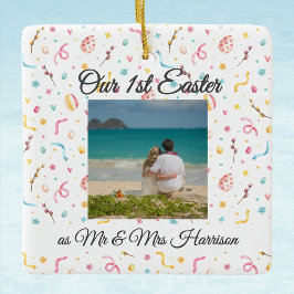 Name Foto | Neugierige halten an unserem ersten Os Keramikornament