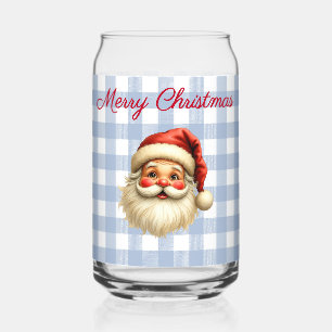 Name, Frohe Weihnachten Charmiger Weihnachtsmann Dosenglas