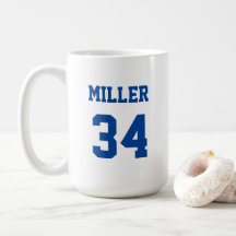 Name für Blue und White Sports Jersey
