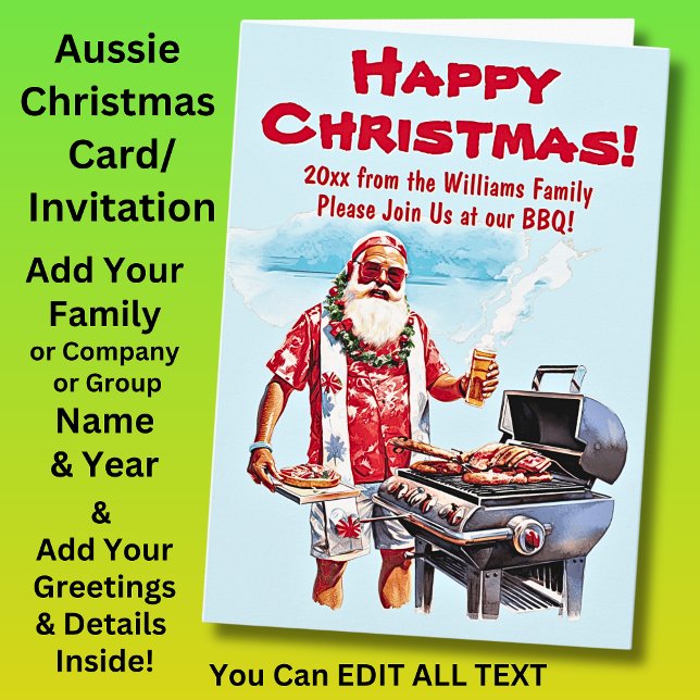 Name Grußtext hinzufügen, Weihnachtsladen Weihnach Karte (Von Creator hochgeladen)