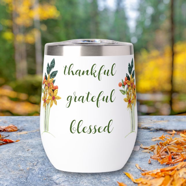 Name, Herbstpapier Gequillte Blume 11oz Weiß (Von Creator hochgeladen)