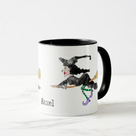 Name-Hexe-Halloween-Tasse Tasse