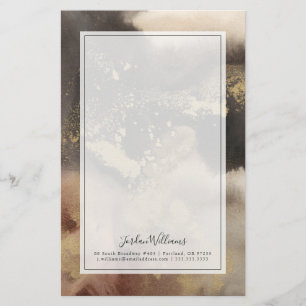 Name hinzufügen  Bergregionen Briefpapier