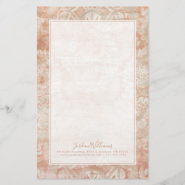Name hinzufügen| Garnelenschwund Briefpapier (Vorderseite)