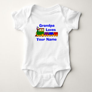 Name hinzufügen Opa-Wort ändern, Liebt Baby-Spielz Baby Strampler