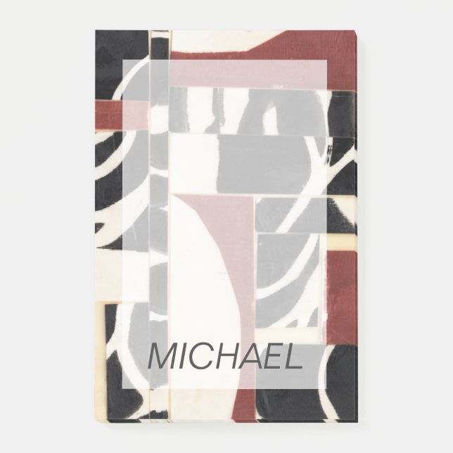 Name hinzufügen| Teile I Post-it Klebezettel (Vorderseite)