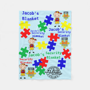 Name Ihres Kindes hinzufügen - Fleece Blanket,50"x