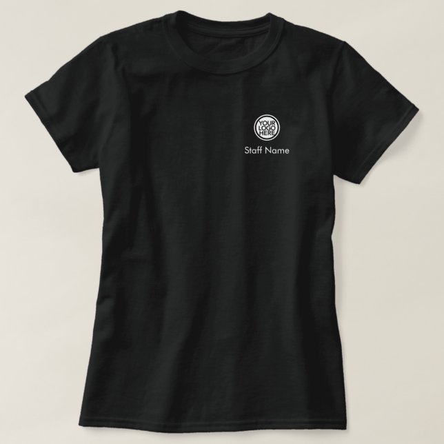 Name Ihres Logos\ Benutzerdefinierte Firma T-SH T-Shirt (Design vorne)