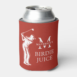 Name & Initial Lustiger Vogel Saft Golf Dosenkühler