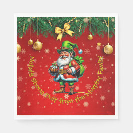 Name: Irish Nollaig Shona Duit Merry Christmas Serviette