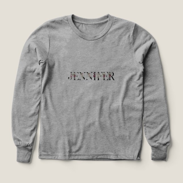 Name Jennifer (Design Vorderseite)