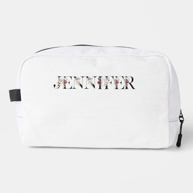 Name Jennifer Waschbeutel (Vorderseite)