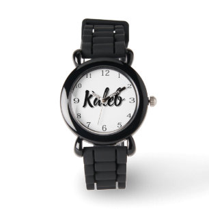 Name Kaleb Mens Armbanduhr