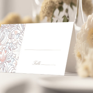 Name Karten Hochzeitstisch Vintag Art Nouveau