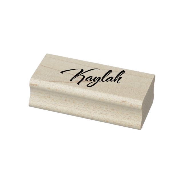 Name Kaylah Gummistempel (Stempel)