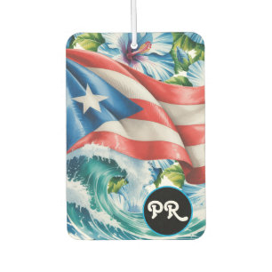 Name Latina Frau Puerto Rico Boricua Strand Auto Autolufterfrischer