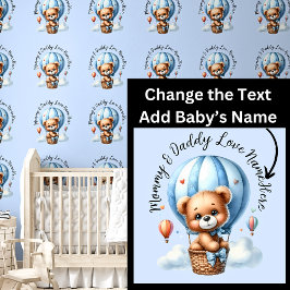 Name Liebe Baby Name - Niedlicher Teddy Bear auf B Tapete