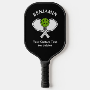Name, Logo und Text der Pickleball-Datei Pickleball Schläger