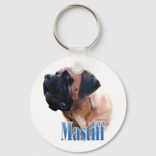 Name Mastiff (Aprikose) Schlüsselanhänger