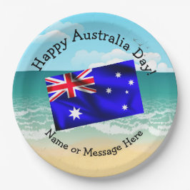 Name Matching Australia Day 9" Pappteller
