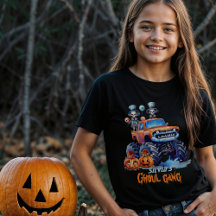 Name Matching Monster Truck Ghoul Gang Halloween
