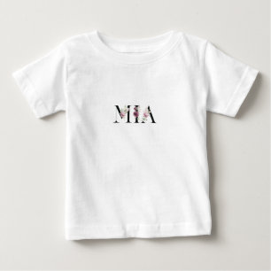 Name Mia Baby T-shirt