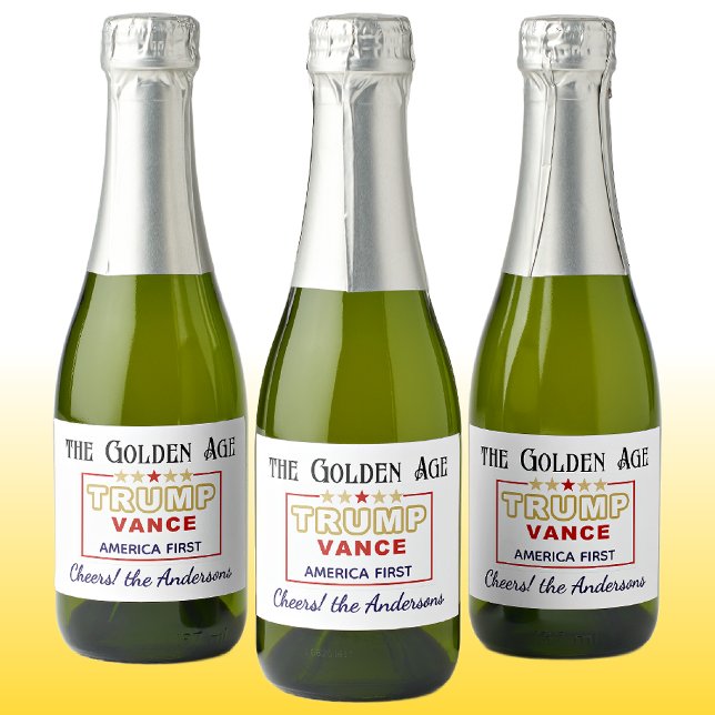 Name, Mini-Flaschen Präsident Trump, das goldene Z (Von Creator hochgeladen)