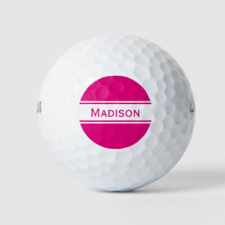 Name Monogramm Golfball