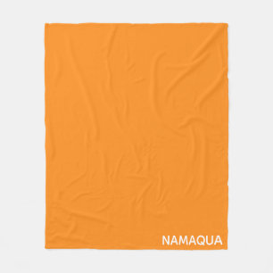 Name Namaqua orange Fleecedecke