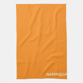 Name Namaqua orange Geschirrtuch