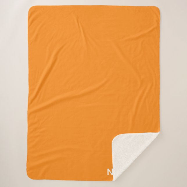 Name Namaqua orange Sherpadecke (Vorderseite)